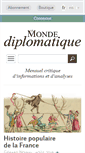 Mobile Screenshot of monde-diplomatique.fr